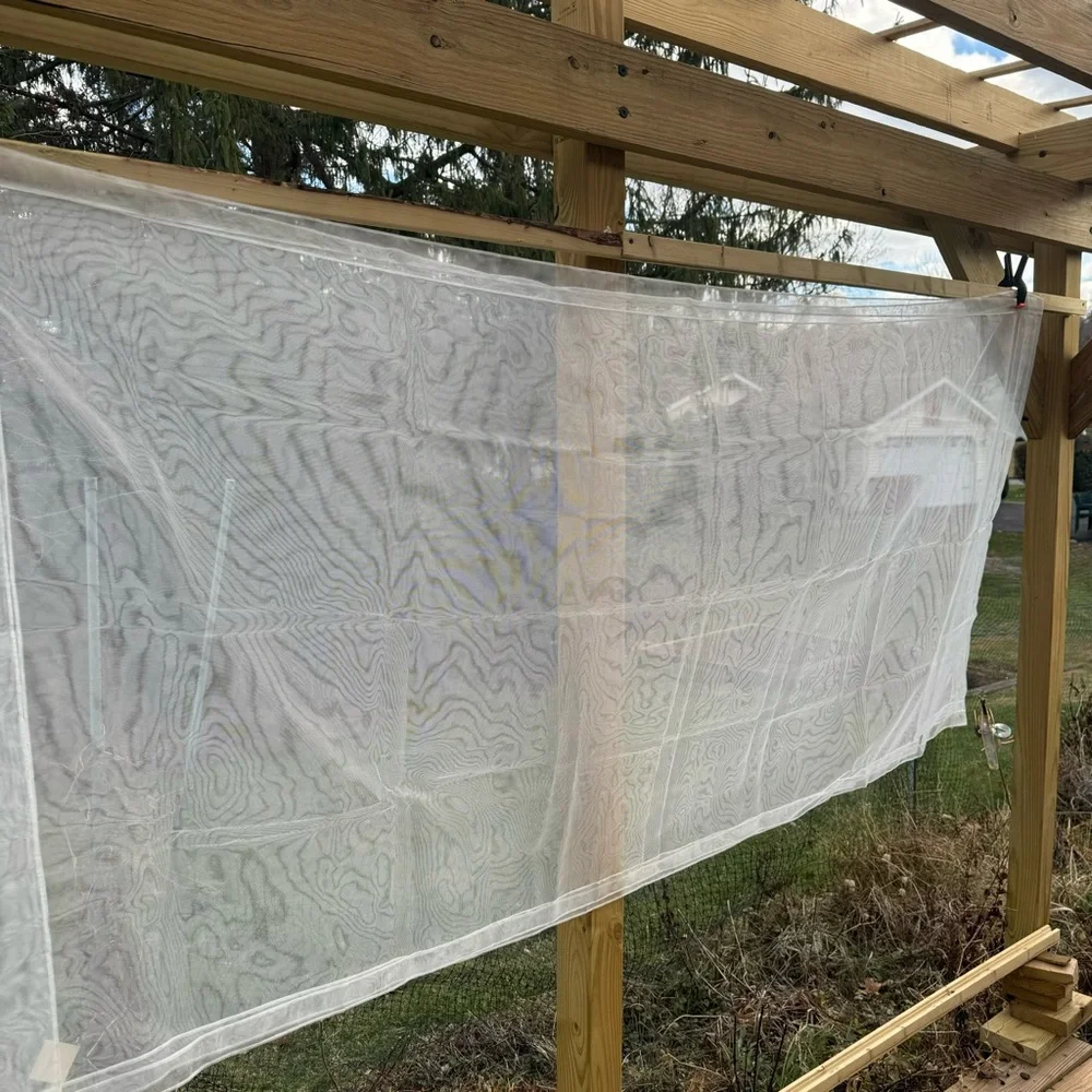 Vintage Set of Sheer Curtain Panels
